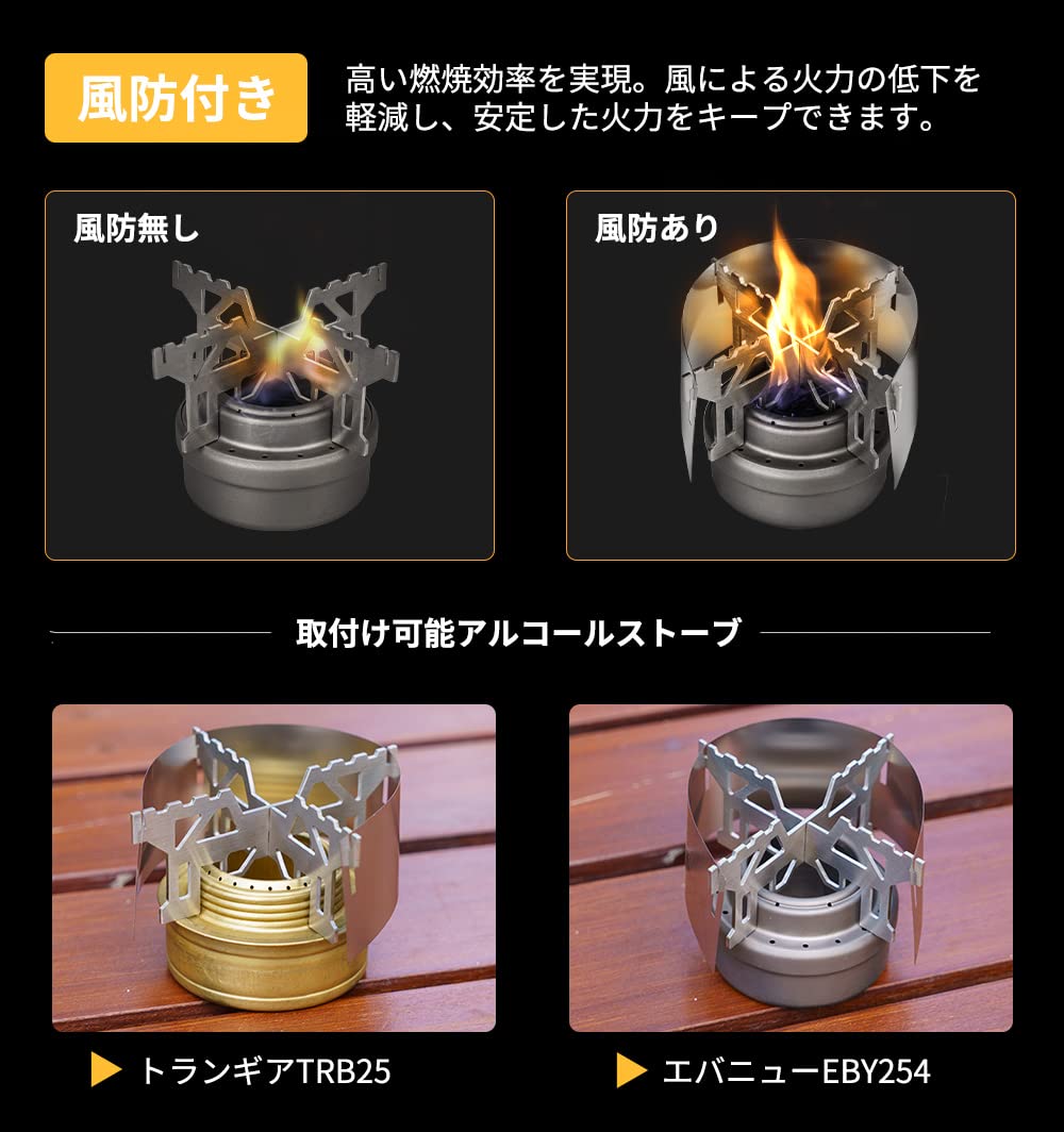 アルコールバーナー エスビット ゴトク付き トランギア アルミケトル アルコールバーナー エスビット ゴトク付き トランギア アルミ