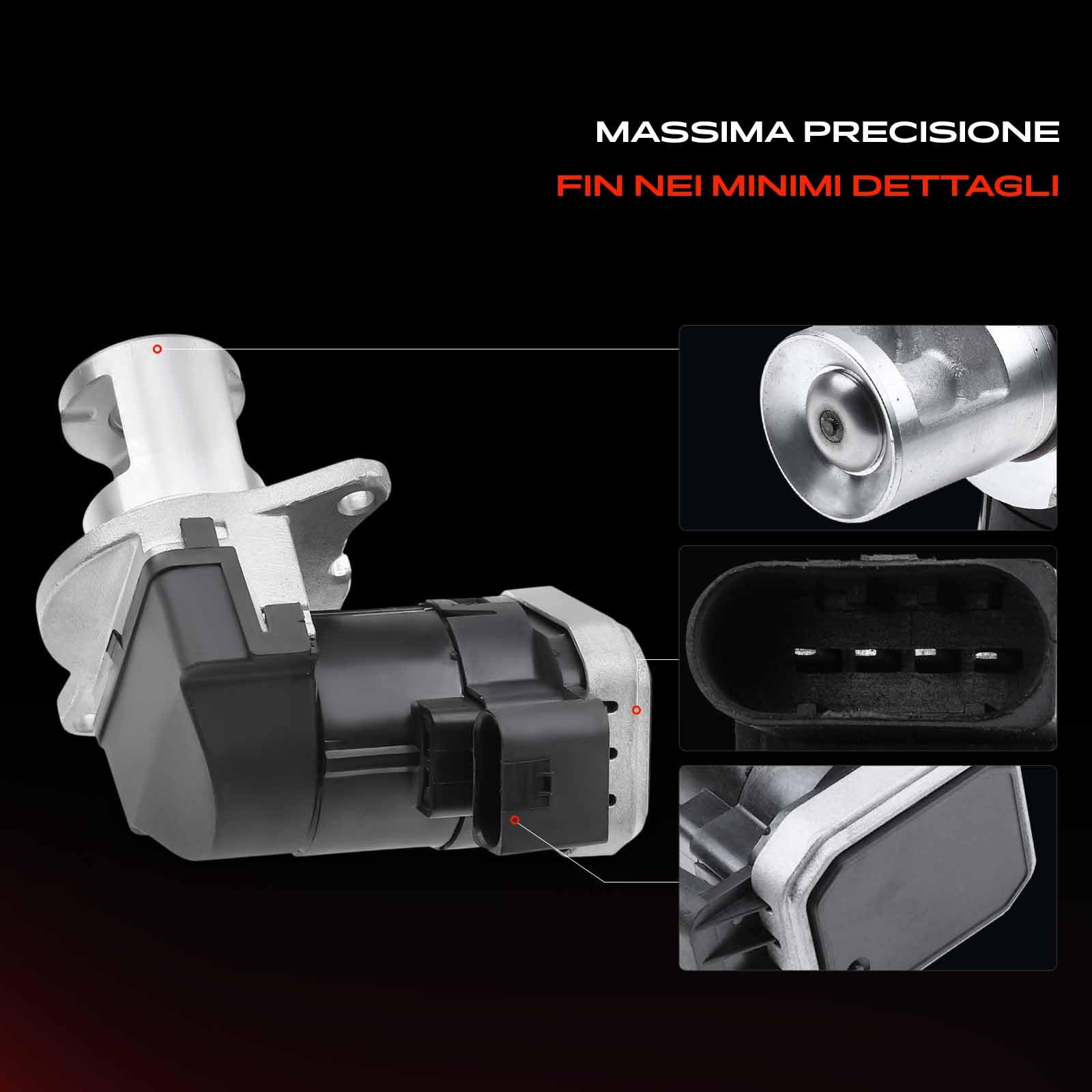 Frankberg Valvola EGR 555165 | Compatibile con: Classe C Modello T S203, Viano W639, Classe E Modello T S211, Vitobus W639, Classe E W211