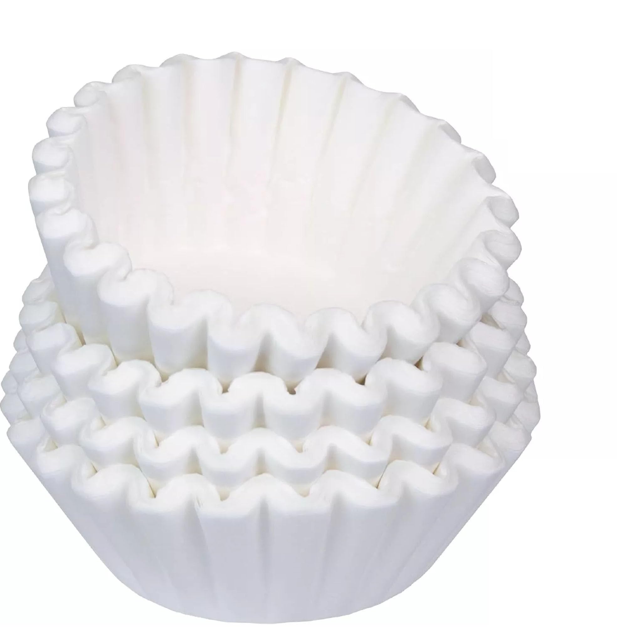 Photo 1 of 100 Count Basket Coffee Filters,Flat Bottm Paper Filter Compatible With Fellow Aiden Coffee Maker,Work With Batch Brew Filter Basket