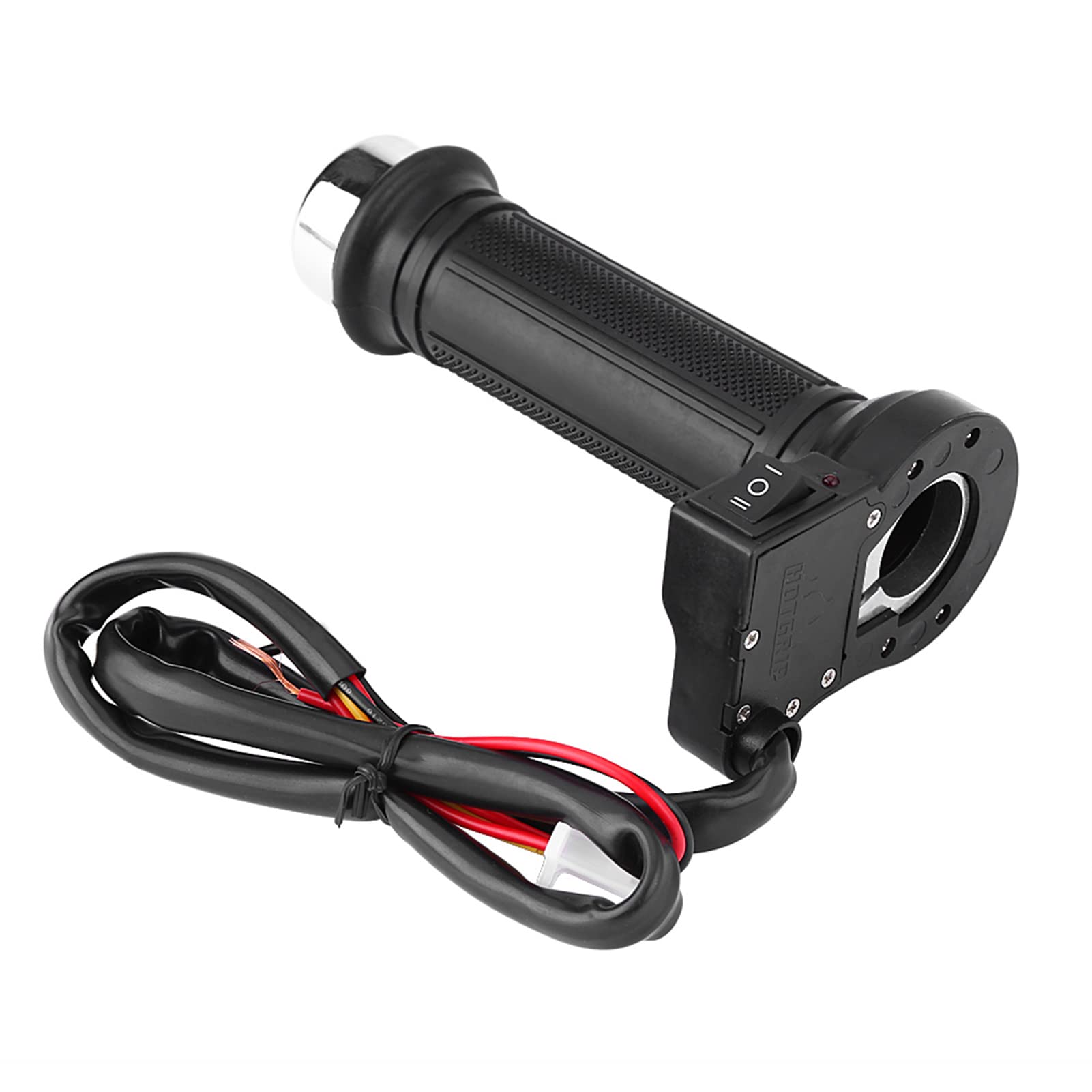 1 paire de poignées de moto 22 mm 7/8 universelles chauffantes en plastique pour moto tout-terrain, motocross, VTT