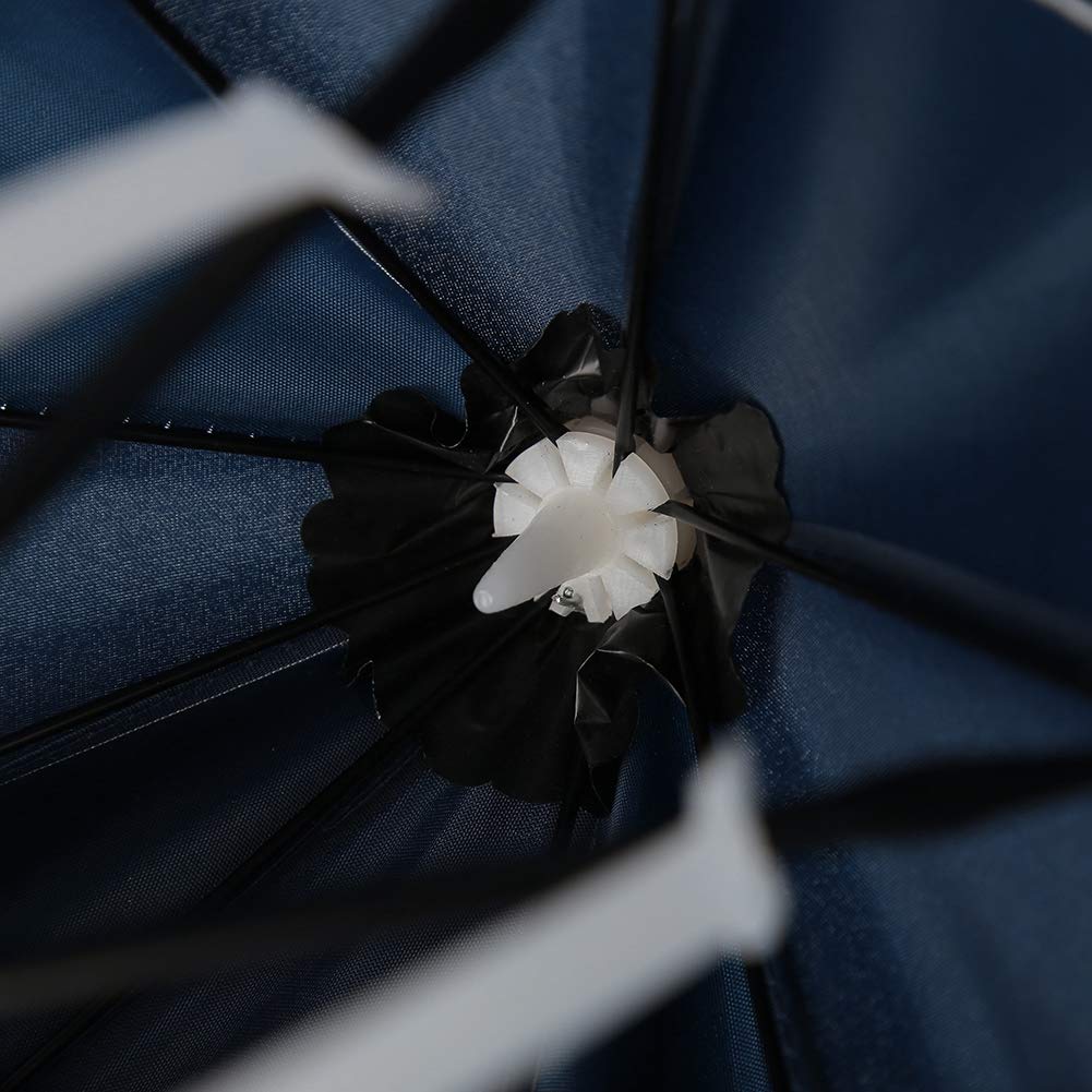 Unbrella Hat Head Umbrella, Umbrella Hat Anti-Rust Umbrella Hats Durable for Fish for Outdoor