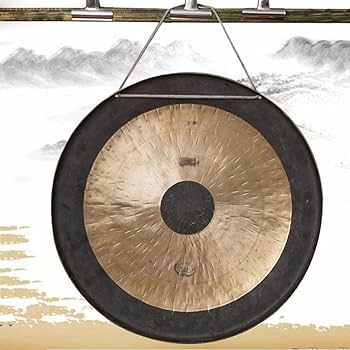 Amazon.co.jp: 日本のゴング本物のゴングゴング楽器30センチ