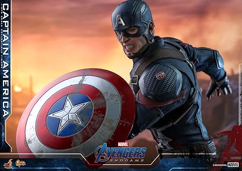 Miniatura 6 de Hot Toys 1:6 Capitán América - Avengers: Endgame, Multicolor, HT904685