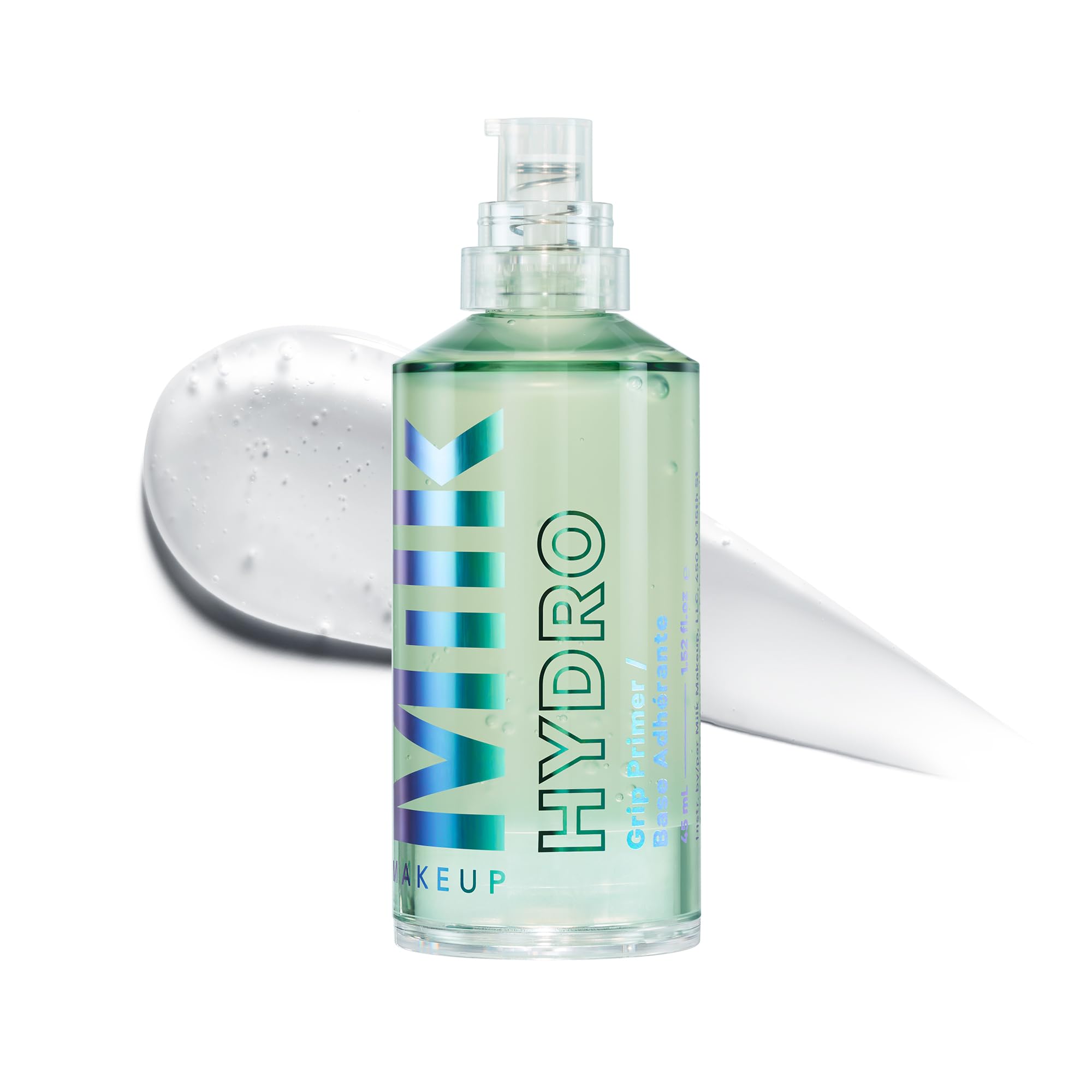 Photo 1 of Milk Makeup Hydro Grip Primer with Hyaluronic Acid + Niacinamide – Hydrating Face Primer Grips Makeup for Up to 12 Hours – Silicone-Free, Lightweight Gel with Dewy Finish – 1.52 oz