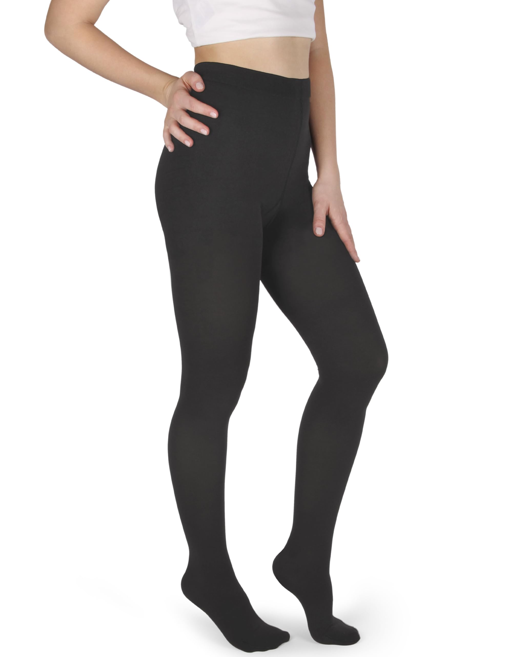 sesto senso Women's Coloured Tights 60 DEN Opaque Microfibre, grey, M