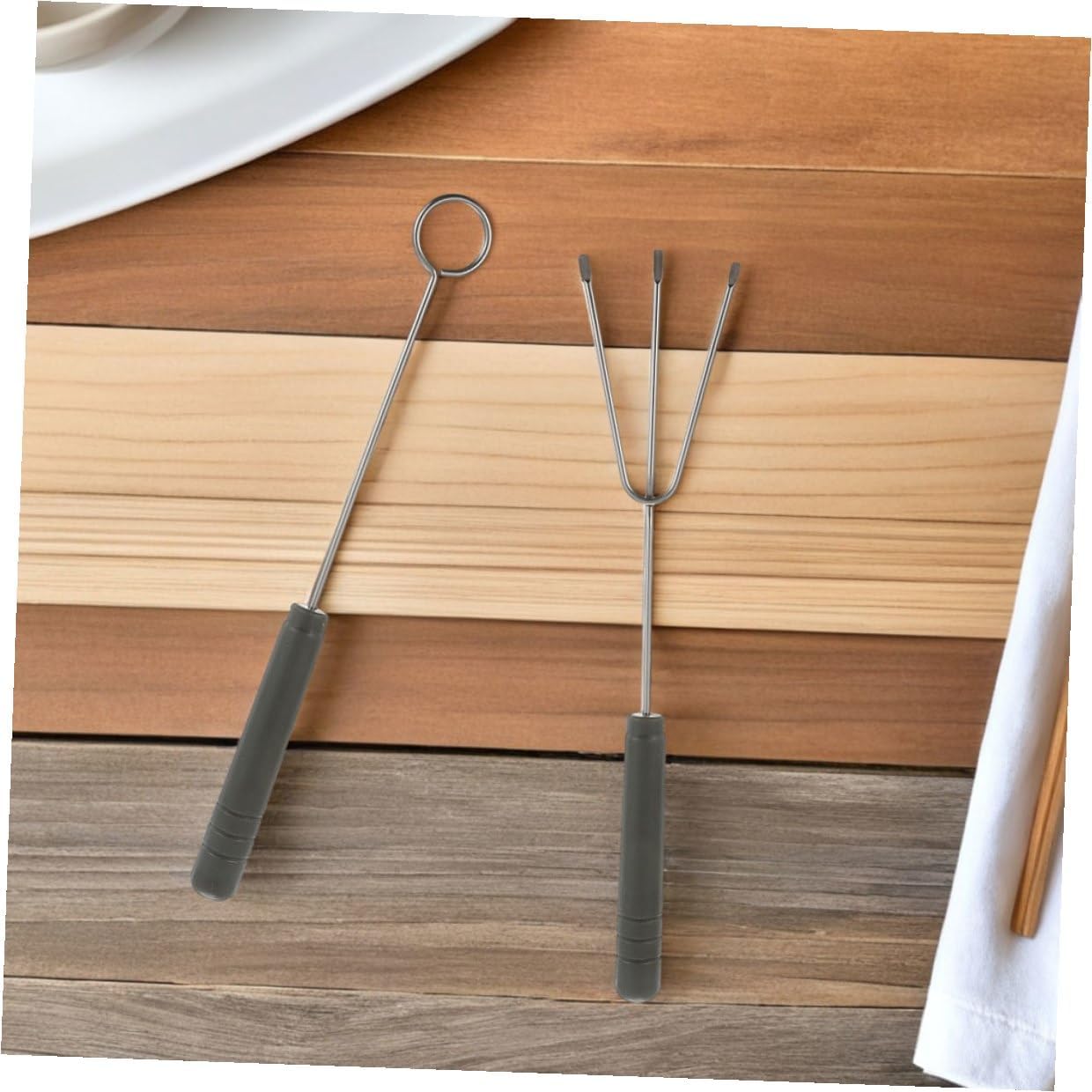 Stainless Steel Fondue Forks Set 12pcs (4 Sets) Candy Dipping Tools Chocolate and Cheese Forks for Fondue Parties DIY Decorating Utensils