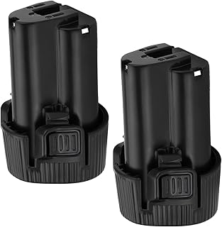 2Pack 10.8V 4000mAh Li-ion Replacement Battery Compatible with Makita BL1013 BL1014 194550-6 194551-4 195332-9