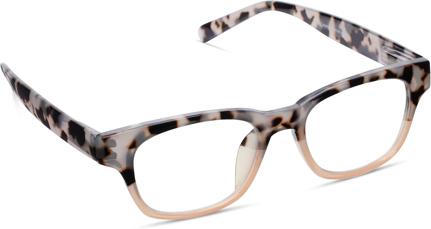 Peepers by PeeperSpecs Women's Layover Square Blue Light Blocking Reading Glasses - Image 2
