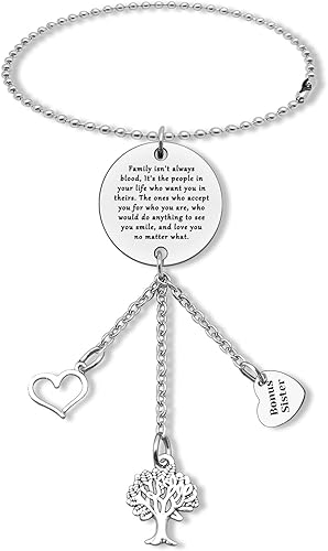 Miniatura 1 de Adorno colgante de automóvil, regalos para cuñada no biológica, regalo para cuñada, regalos adicionales para hermana de hermana, regalos de Navidad,