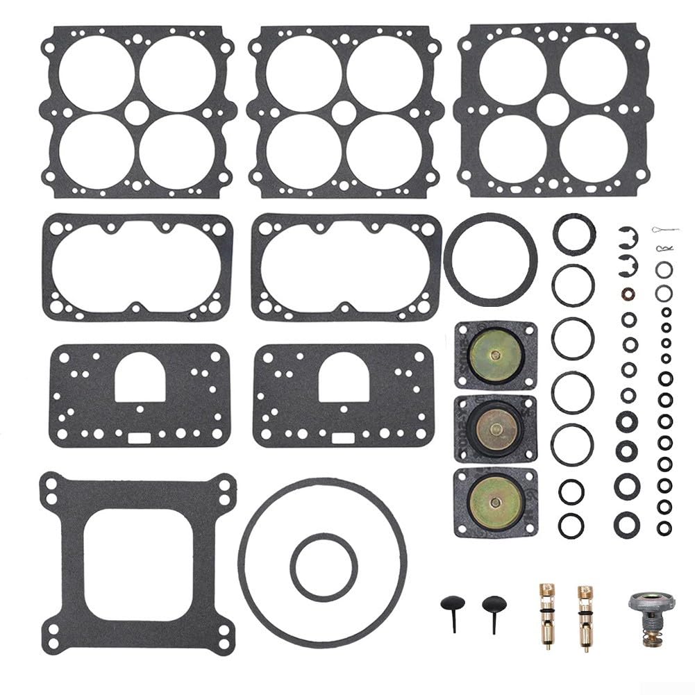 Kit de reconstruction de carburateur, 4150 37-485 37-119 Kit de reconstruction de carburateur secondaire pour Holley 4150