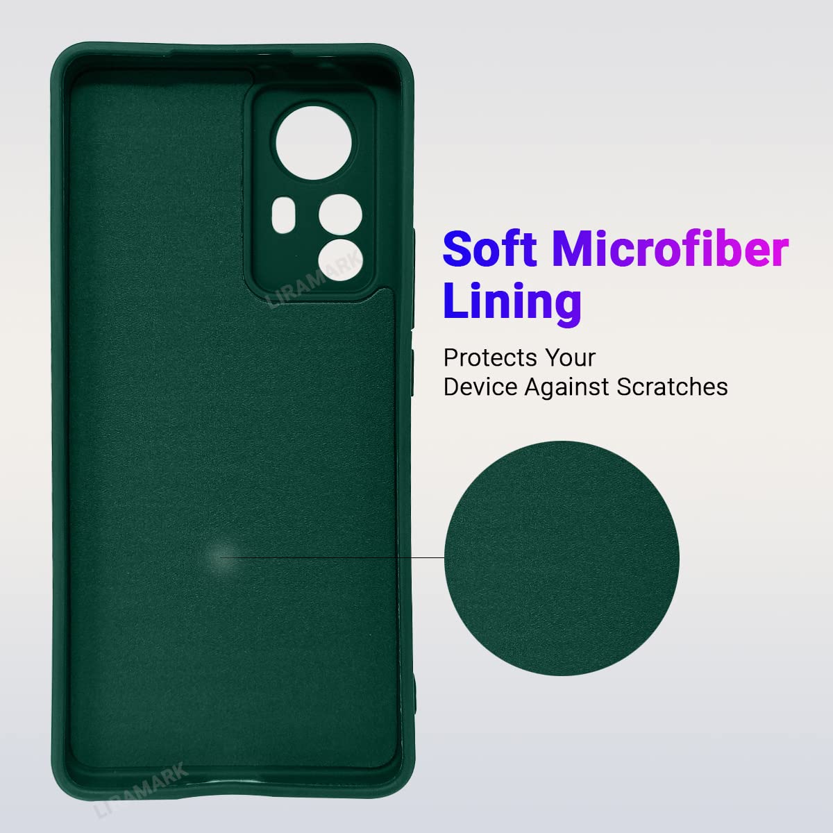 Xiaomi 12 Pro Case - Silicone Green -2