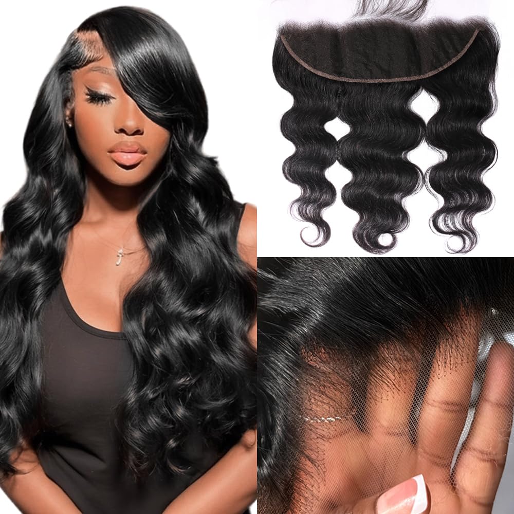 Real HD Lace Body Wave Brazilian Virgin Human Hair