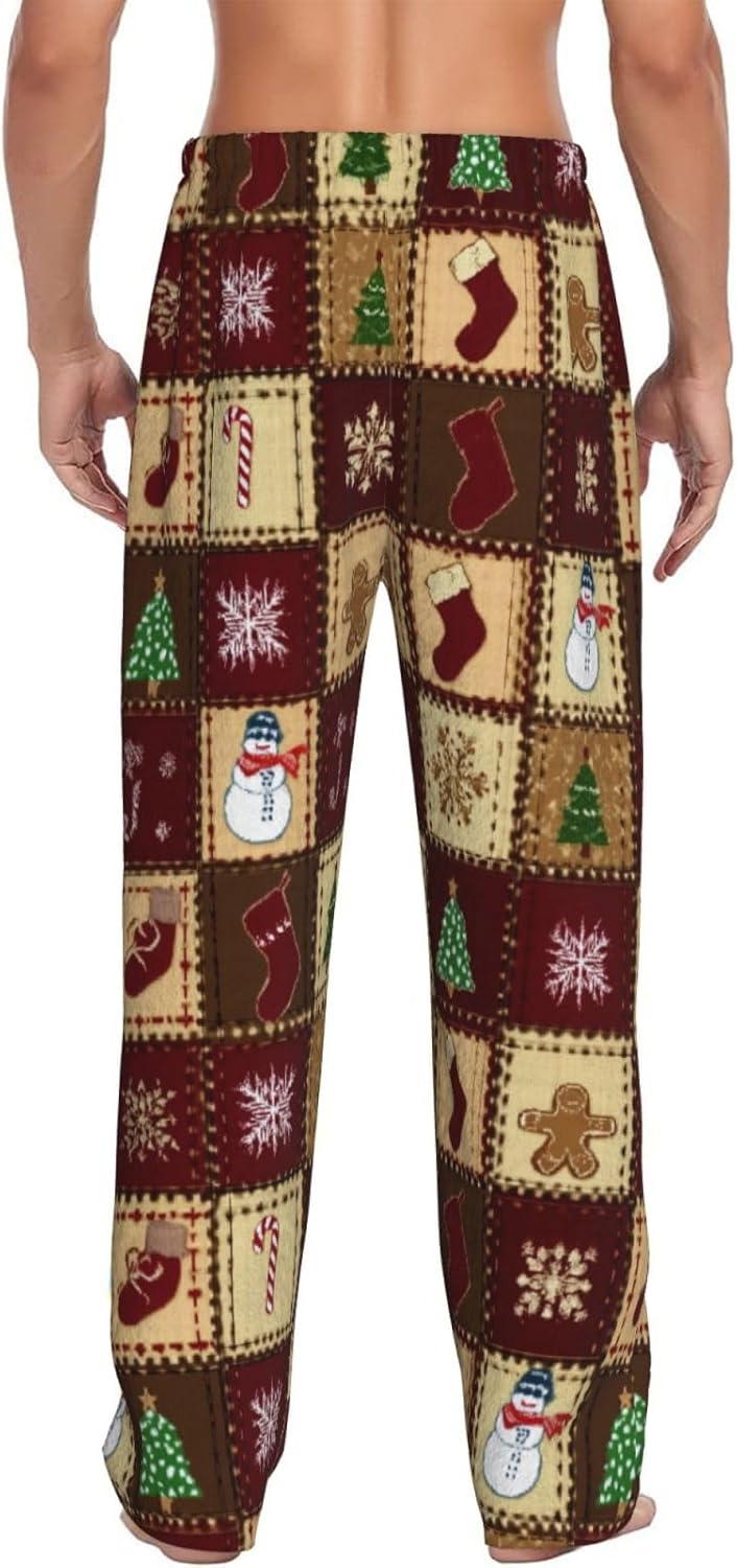 Men'S Flannel Fleece Pajama Pants Ultra Thermal Lounge Sleepwear With Pockets Bottoms For Men Women Winter Cozy Home Wear