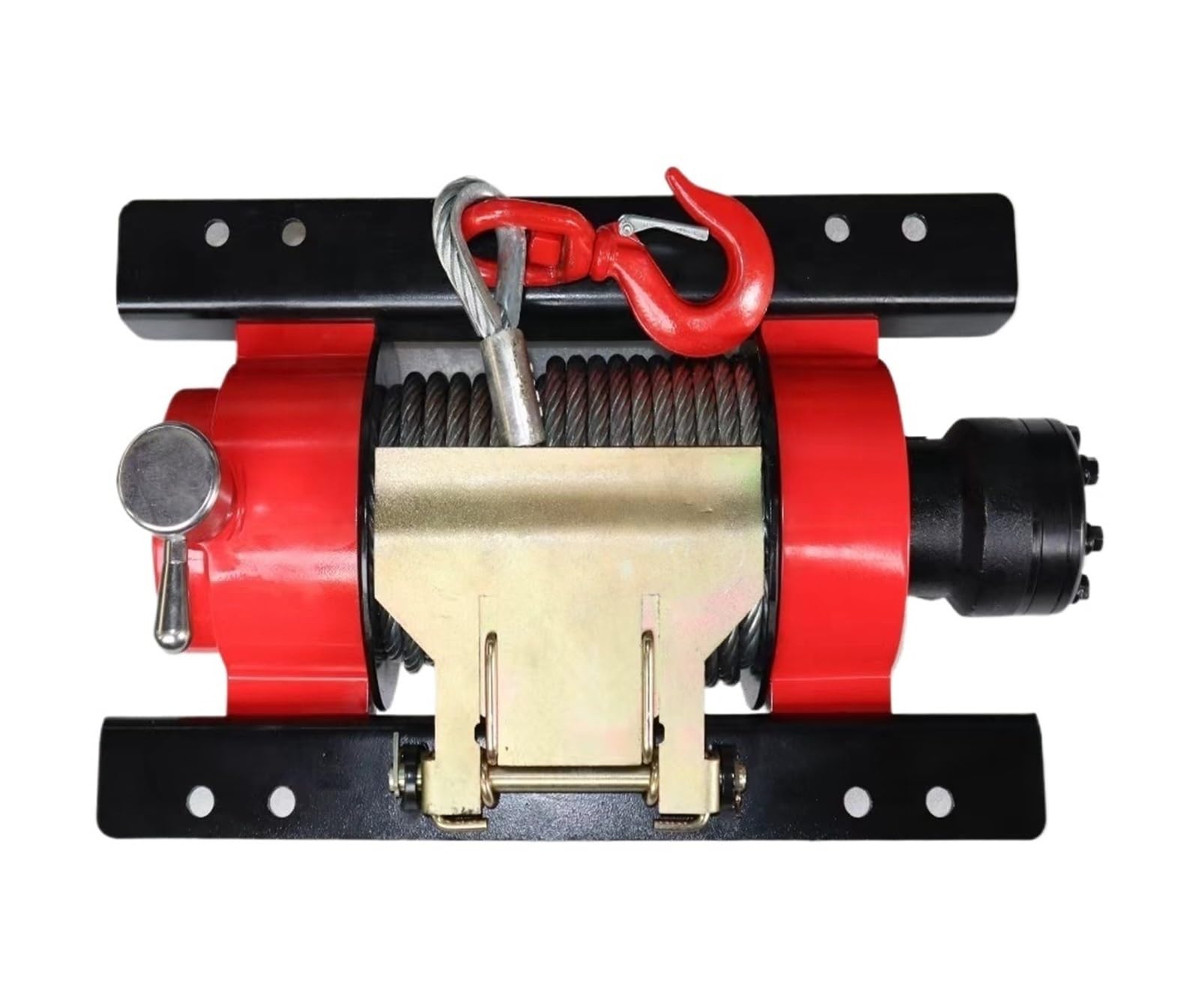 Treuil hydraulique en acier 4T, cabestan de traction for dépanneuse, tracteur et grue Chantier de construction