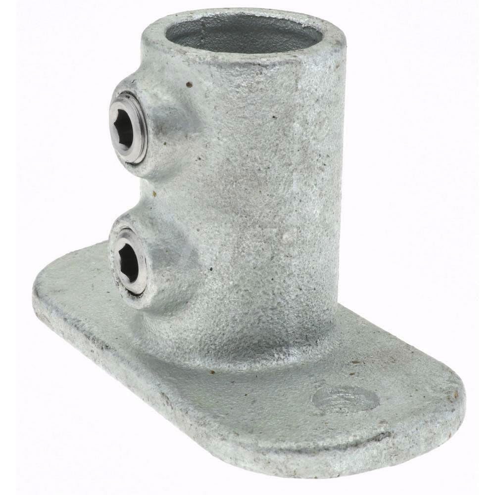 Connettore In Ferro Zincato Pesante Per Tubi Rotondi, 28mm DI, Adatto 25-27mm, 1 Pezzo