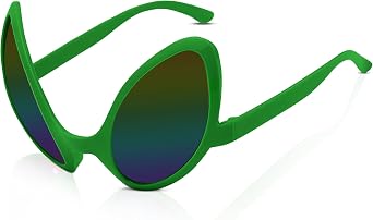 Vaulted Skulls & Co Alien Sunglasses | Alien Costume Glasses | Mantis Costume Sunglasses | Insect Glasses | Standard Size