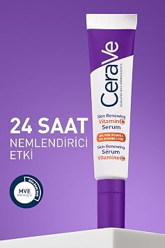 CeraVe Skin Renewing Cilt Yenileyici Aydınlatıcı C Vitamini Yüz Serumu 30 ml