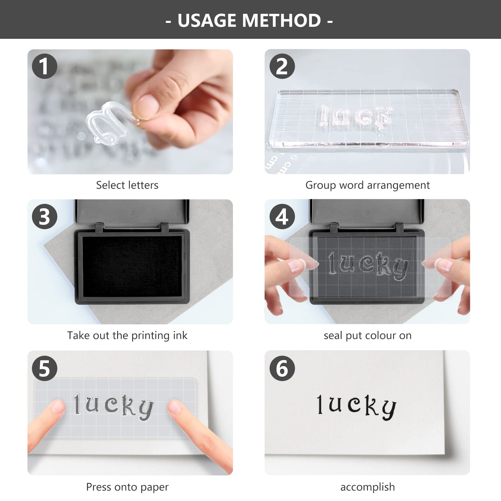 Decorative Clear Stamps
