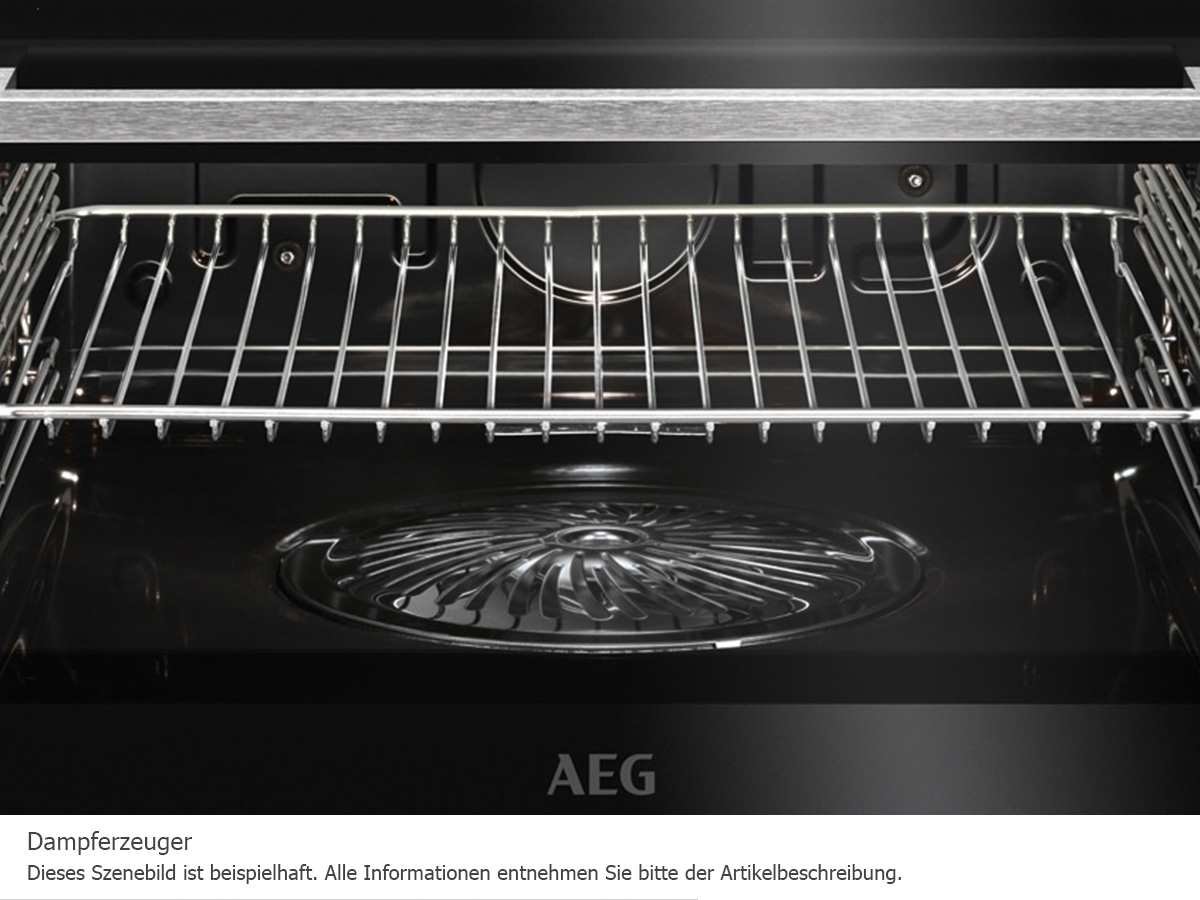 AEG BS8304101M ProCombi Multi-Dampfgarer / Dampf-Backofen / Einbau / 70 Liter / Edelstahl / mit 24 Backofenfunktionen