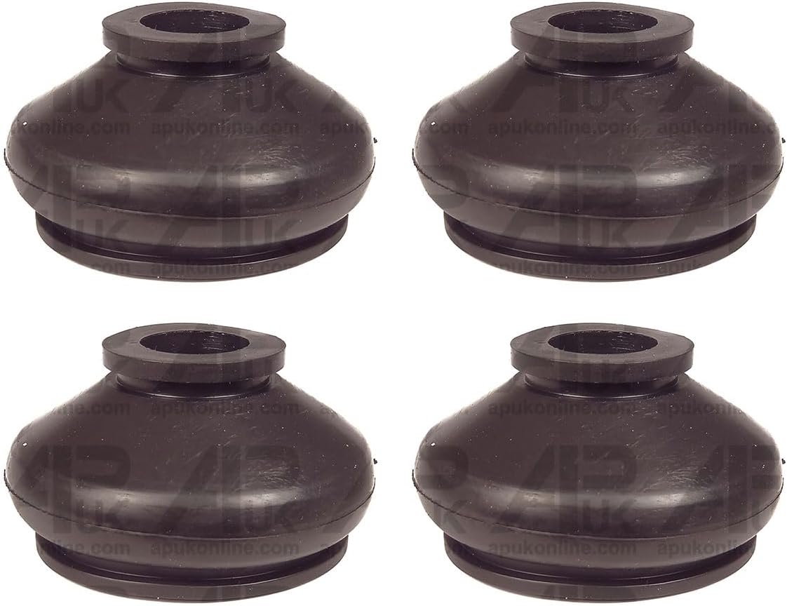 4x Tie Track Rod End Rubber Boot Dust Cover Steering Replacement for Massey Ferguson Tractor