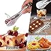 10PCS Serving Tongs, Small Kitchen Tongs,XEVOM Stainless Steel small Appetizer Tongs Mini Sugar Ice (5 Inch)
