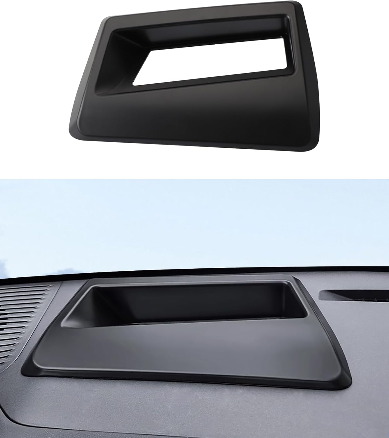 Car Head Up Display HUD Cover for Toyota Land Cruiser LC250 2024 2025/Land Cruiser J250 2024 2025 Car Interior Accessories, Anti-Reflection AR Coating, Black, Interior Dash Auto Parts
