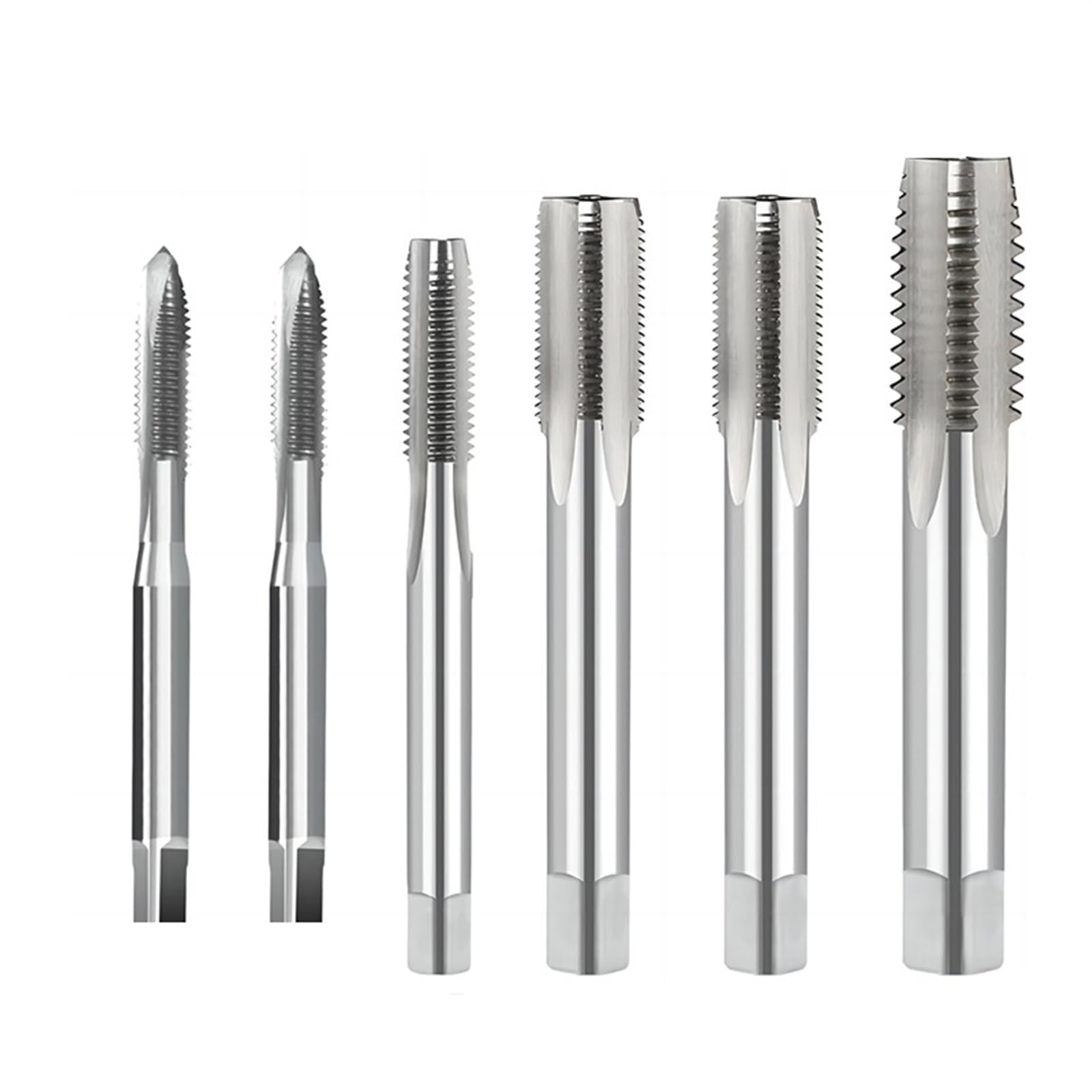 NTOLFCS Metric Screw Thread Tap 1pc M2-M20 Left Hand Machine Thread Tap HSS Steel Machine Tap Metal Screw Hole Tap(M20x2.5)(M18x2.5)