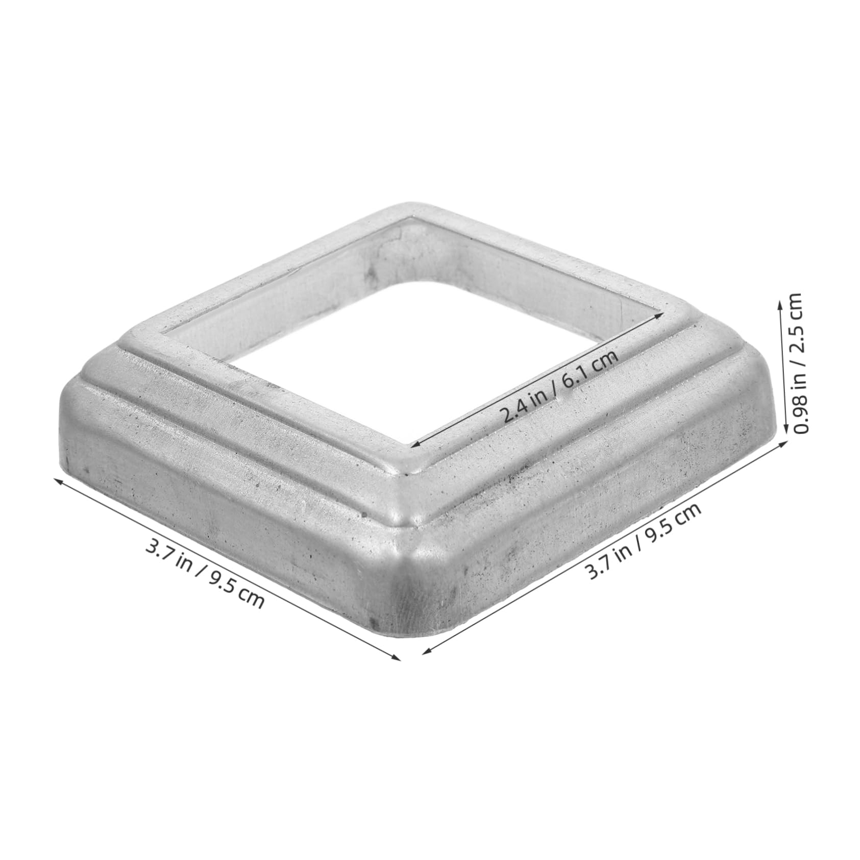 ARTIBETTER Fence Post Skirt Replacement 4pcs Decorative Post Skirt Sturdy and Elegant for Corridors