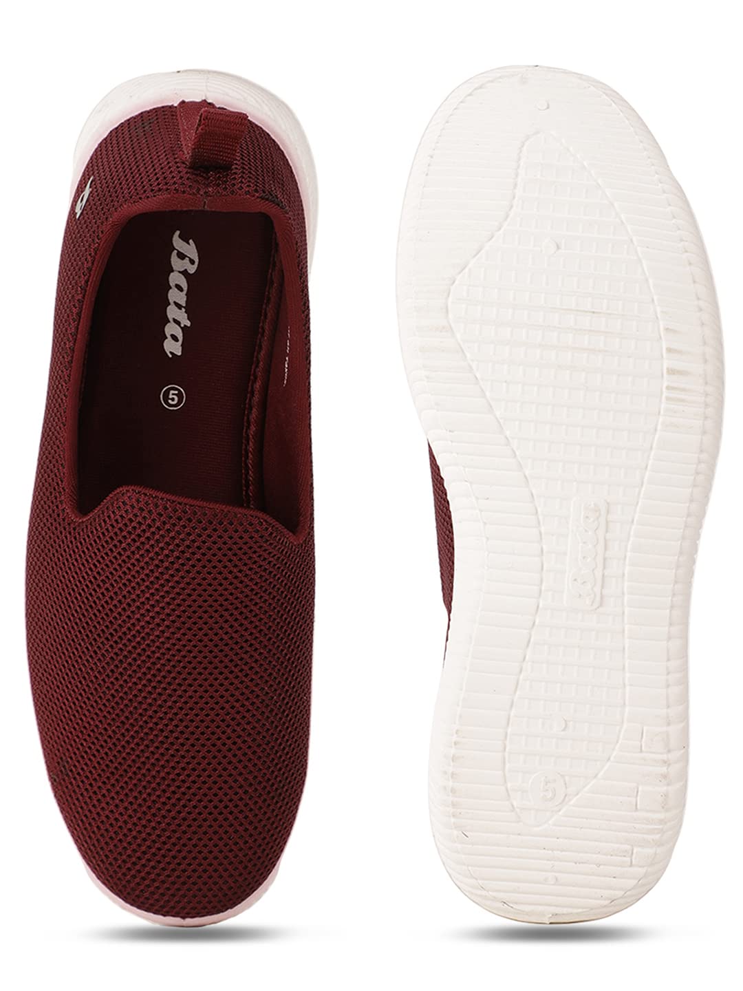 Bata Selah Women's Red Casual Shoes - 5 UK (5515213) 3