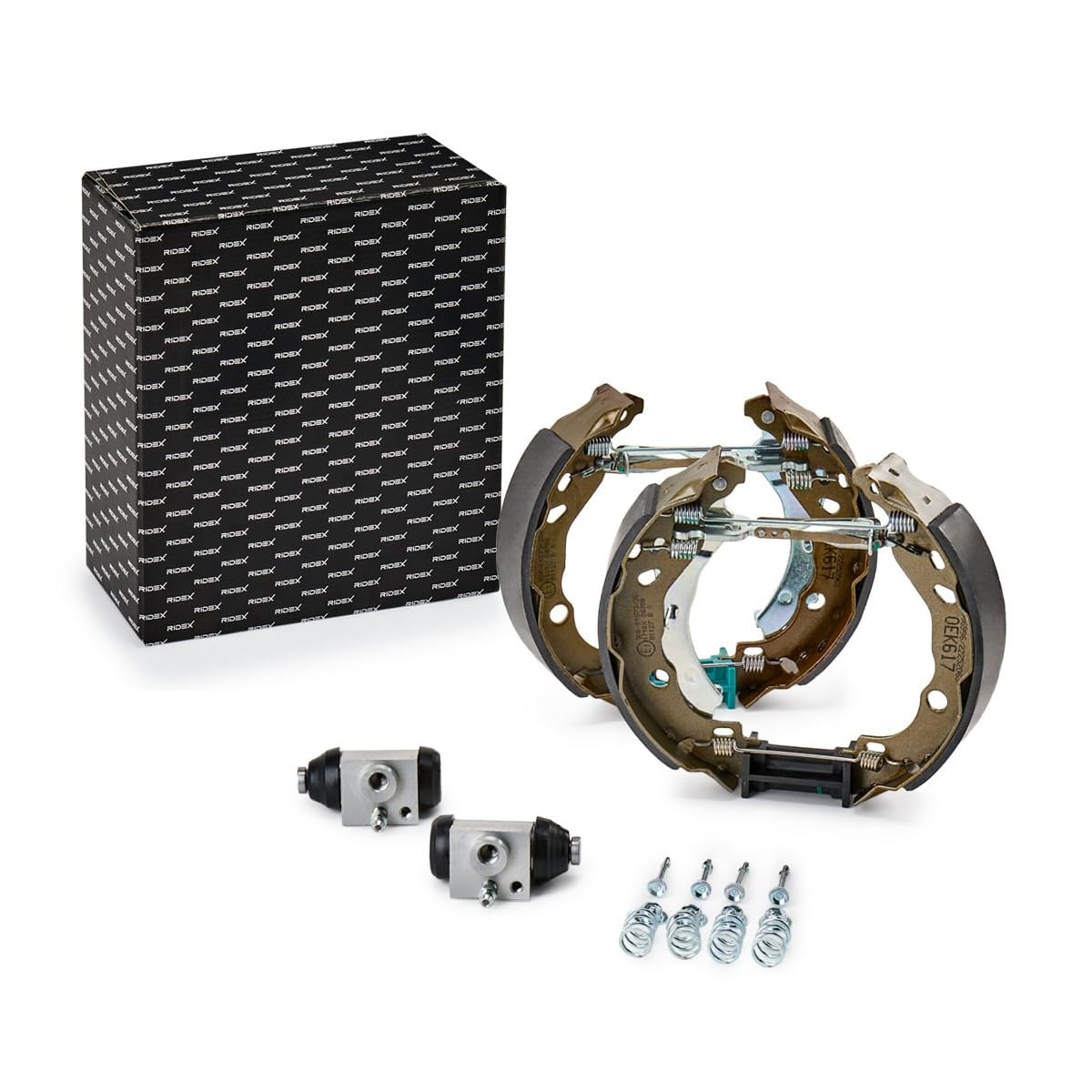 RIDEX 3859B0182 Kit de freins à tambour Arrière avec cylindre de roue avec instructions de montage Compatible avec CITROËN C3 I 3/5 portes FC, FN