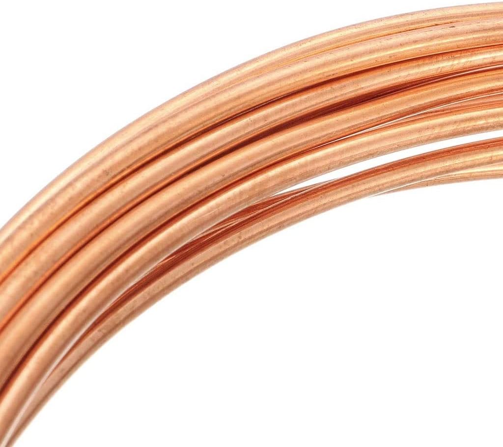 銅管冷凍管 1 個 1 メートルソフト銅管銅コイル、 2x1/3x2/4x3/5x3/5x4/6x4/8x6mm 空調パイプ用空調冷