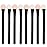 Uorpoto Eyeshadow Applicators Double Sided Sponge Makeup Brushes Reusable 8Pcs Round Foam Eye Shadow Applicator Sticks Brush Set Washable