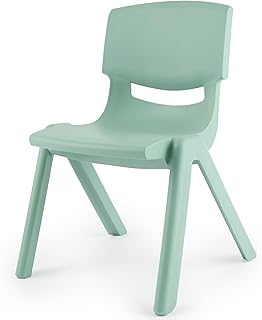 Bieco Kinderstuhl ab 1 Jahr bis 80 kg belastbar stapelbar | drinnen draußen gartenstuhl Kinder Stuhl kinderzimmer klappstuhl ab 3 Jahre ab 2 Jahre Stuhl Kinder hocker Plastik kindersessel Kleinkind