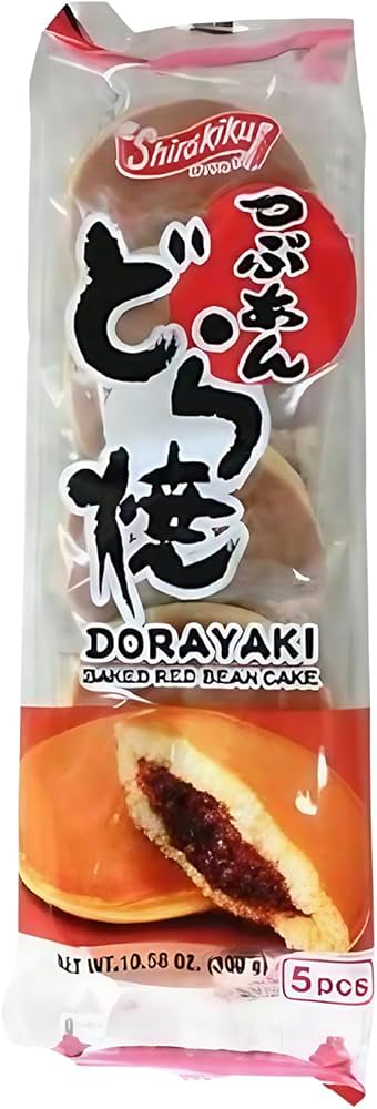 Amazon.com : Shirakiku Dorayaki Red Bean Japanese Snacks – Mini