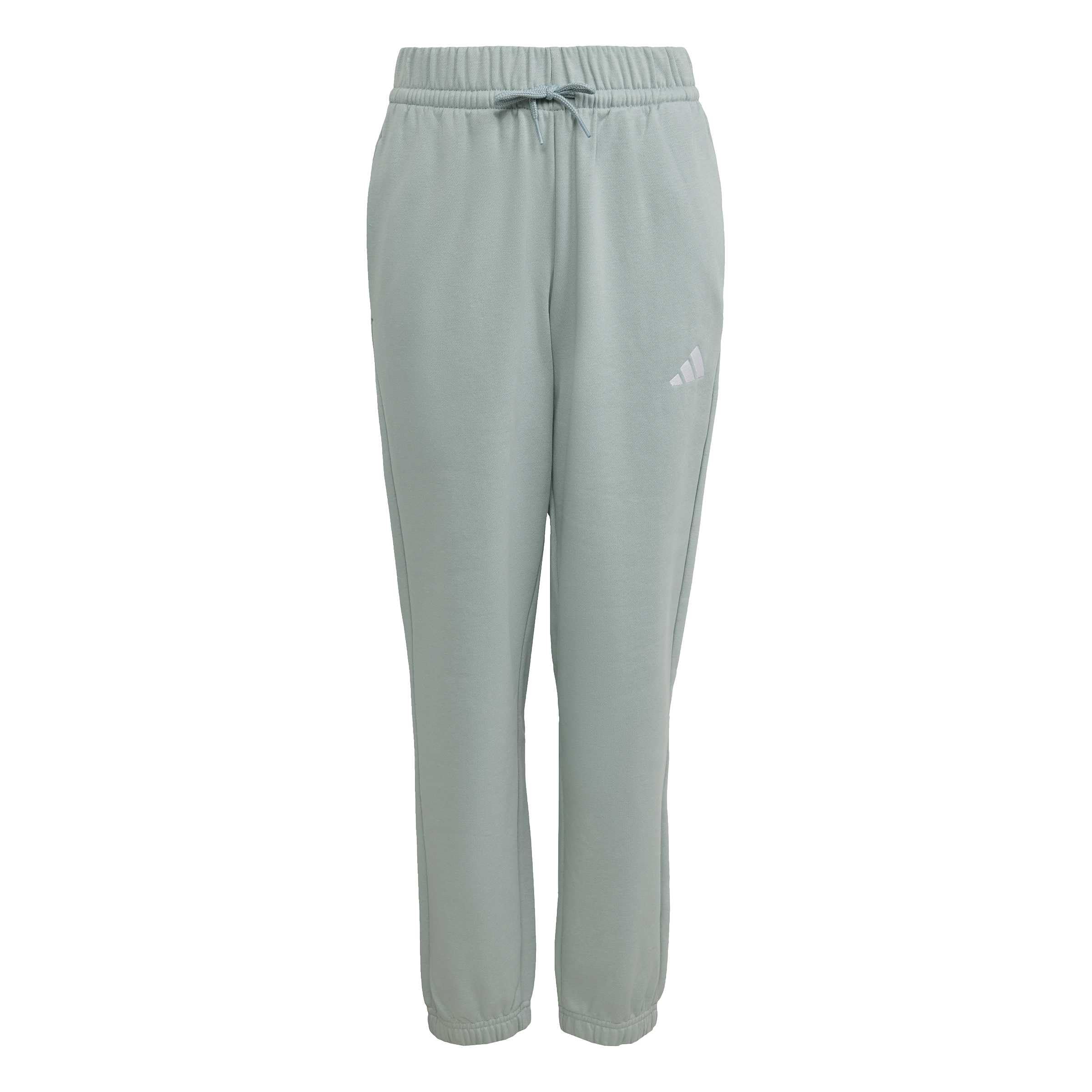 adidas Unisex Kids Essentials Pants, Wonder Sage/White, 11-12 Years