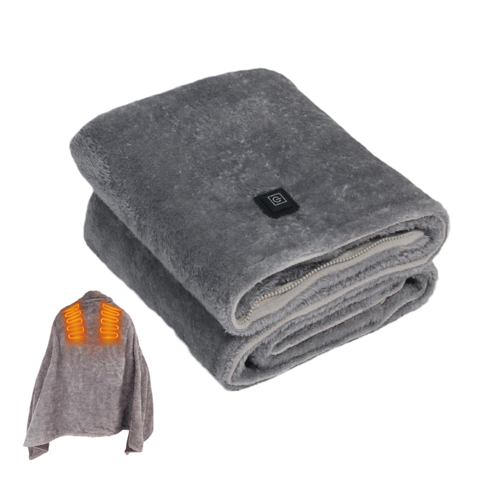 Generico Plaid Riscaldante - Coperta Di Comfort - Sciarpa Riscaldante Elettrica USB,Per Il Letto, L'Inverno, Le Donne, Le Spalle, Il Collo, Gli Adulti, La Schiena, Corpo, Viaggio, L'Ufficio
