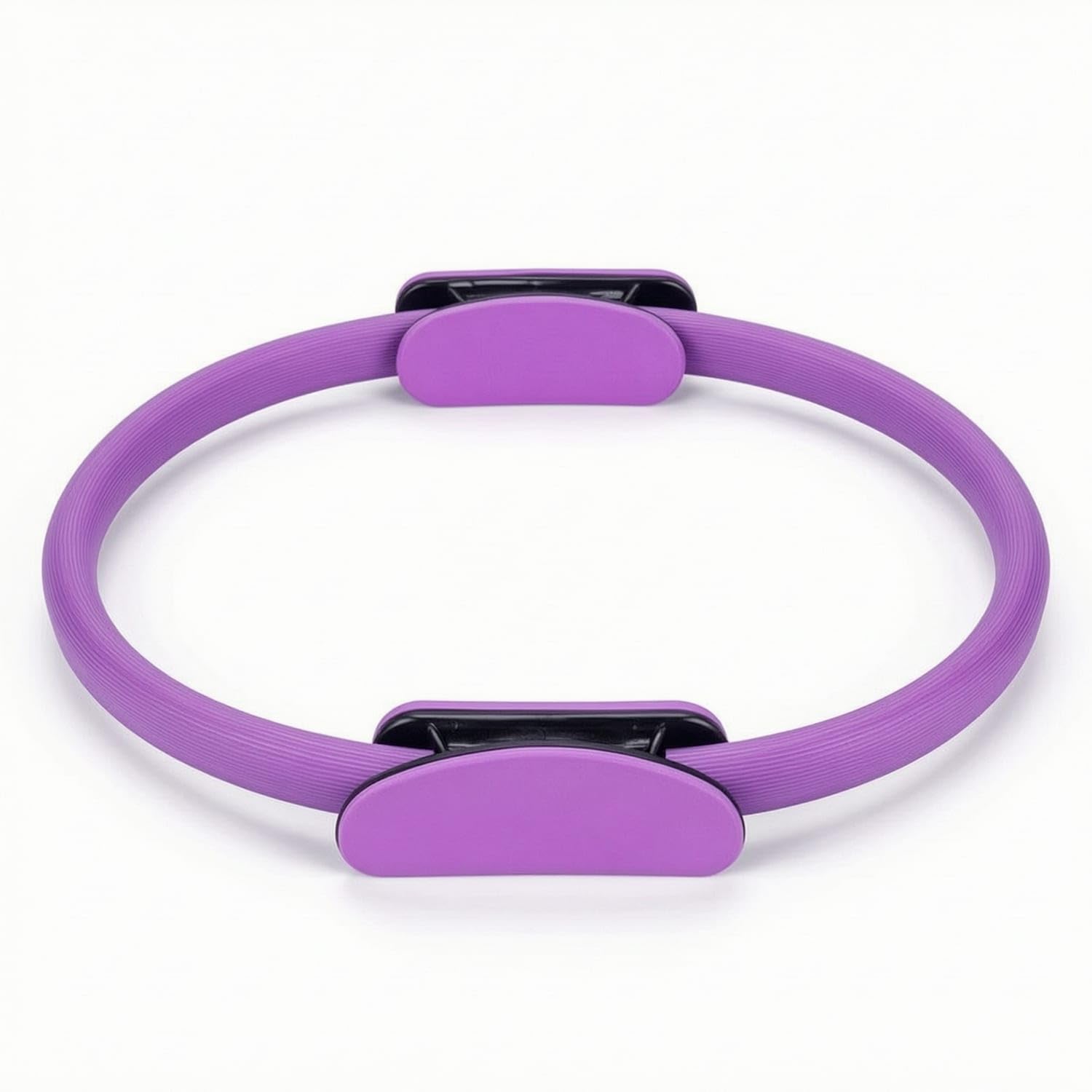 High-Resilience Pilates Exercise Loop Anti-Slip Pilates Circle Flexible Exercise Circle Soft for Home Fitness, Purp Crescent Soft-image-39