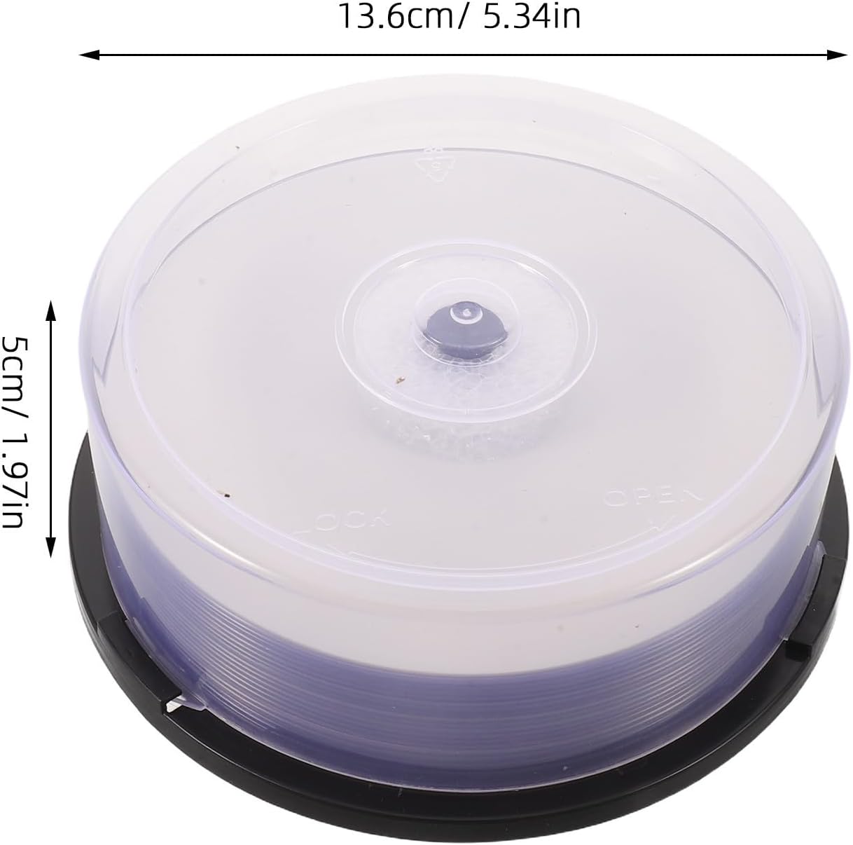 LABRIMP 20pcs Blank DVD-r Discs Recordable Media for Video Recording and Data Backup, Plastic Material, Optimized Stability, Compatible with Laptop and Computer for Conference Backups