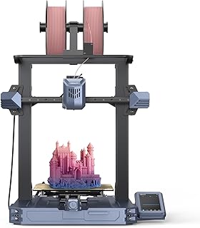 Creality CR-10 SE 3D Printer, 600mm/s Printing Speed 8000mm/s² Acceleration Upgraded Sprite Direct Extruder 300℃ High-Temperature Printing CR Touch Auto Leveling Linear Rails at X & Y-Axis