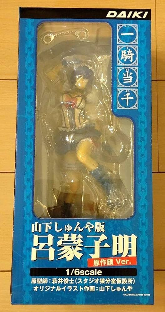 一騎当千 呂蒙子明 原作顔ver. 山下しゅんや フィギュア Amazon.co.jp: 山下しゅんや版 一騎当千 呂蒙子明 (1/6スケール