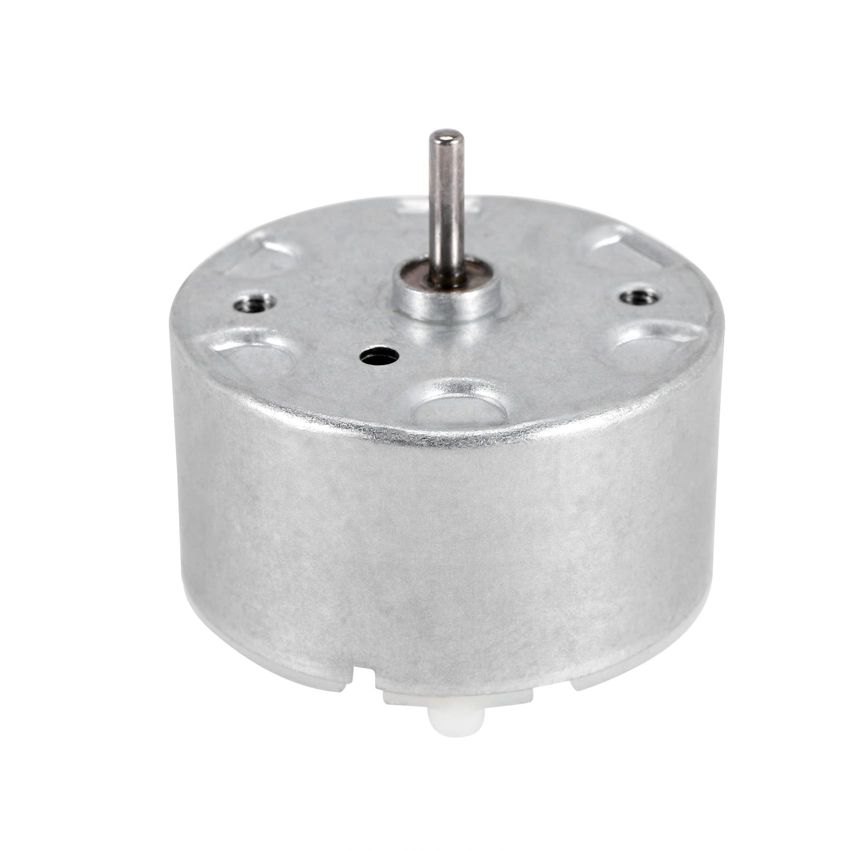 500 TB-12560 DC1.5-12V 2700 min Vitesse de rotation à vide 32 mm Diamètre Moteur DC Argent