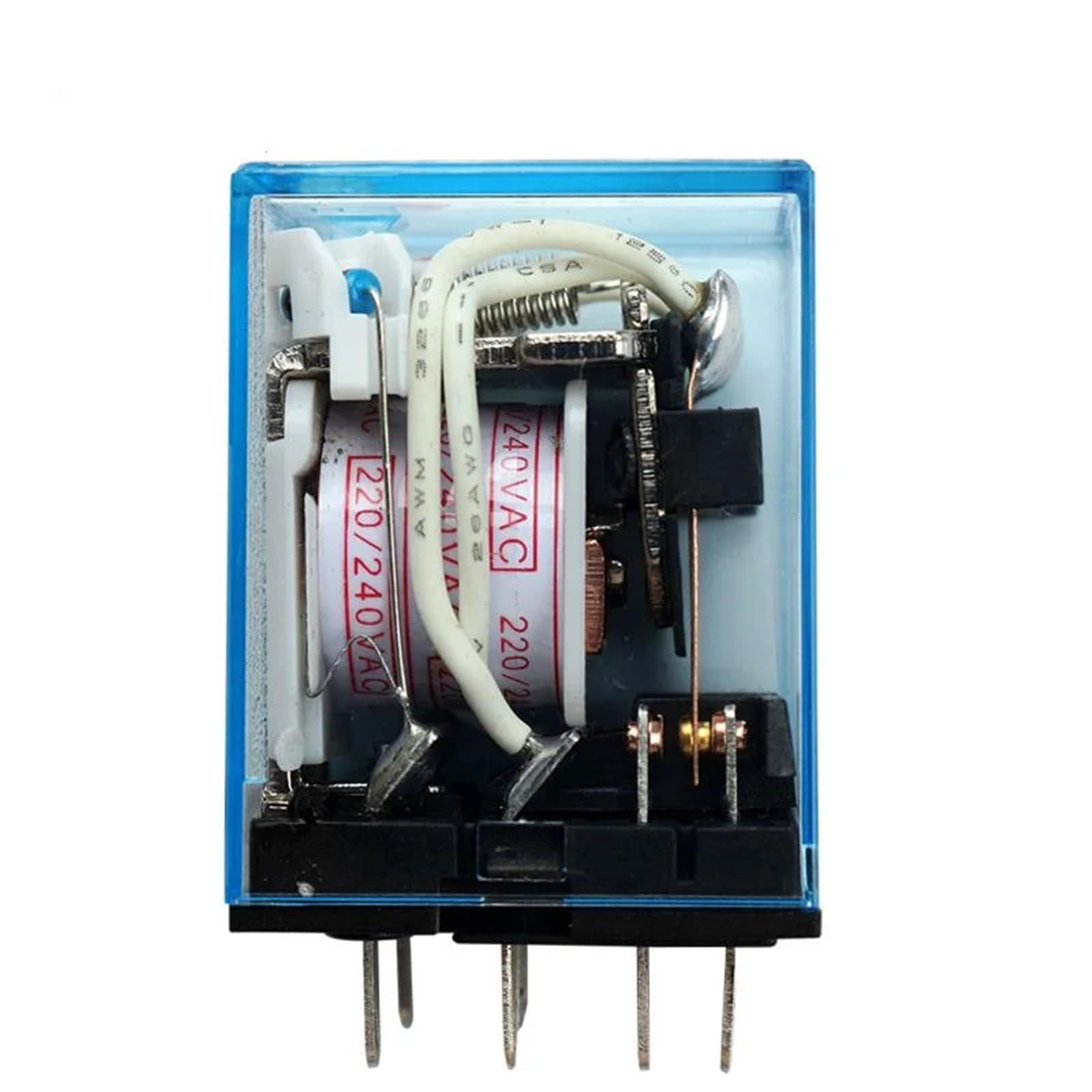 Relais intermédiaire MY4NJ AC110V avec base bobine électromagnétique miniature 1 pièce