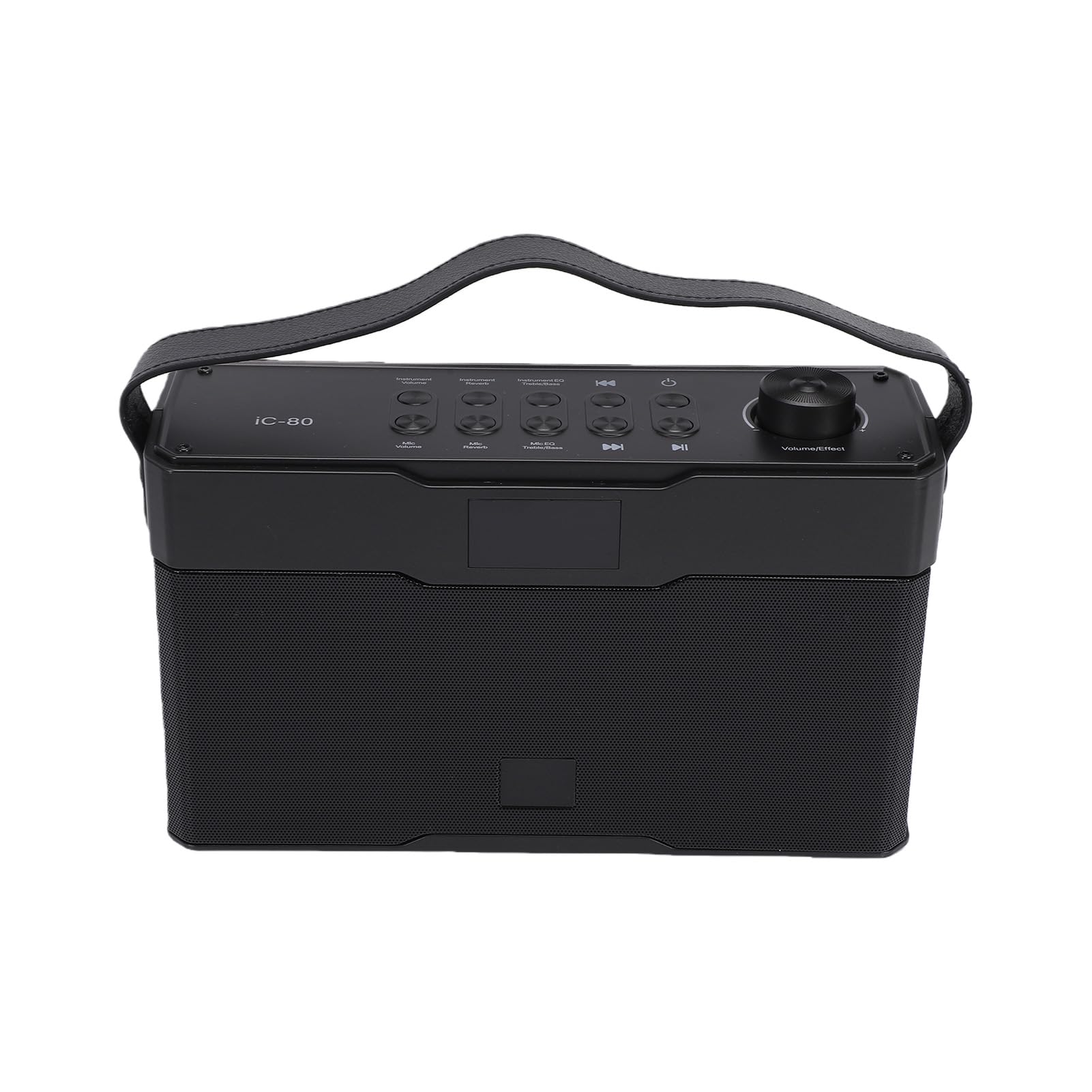 Topiky Amplificatore per Chitarra da 60 W, Amplificatore per Chitarra BT 5.3 Ricaricabile, Altoparlante Portatile con Ingresso Microfono/strumento, Disco U, AUX per Spettacoli di Canto in Strada
