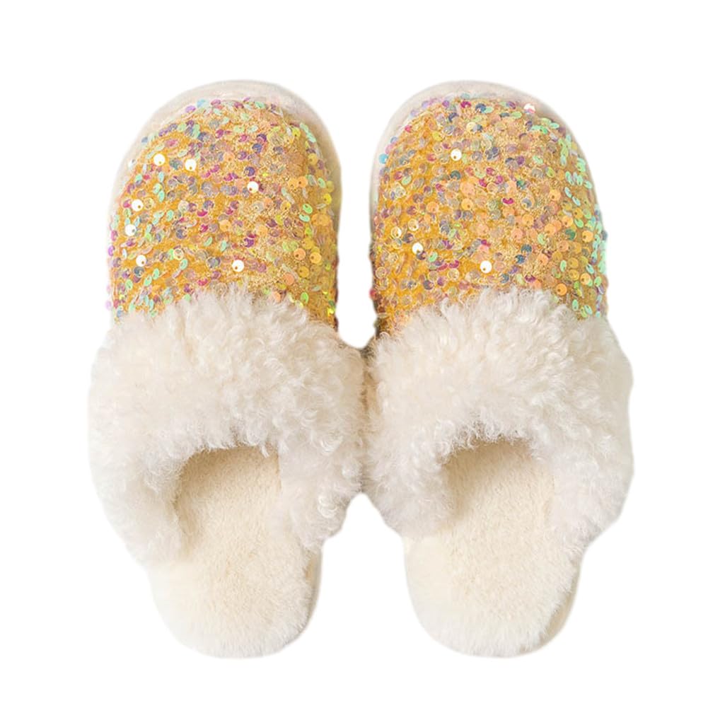 Cuddl Duds Calze Ciabatte Ballerine &ndash; Ciniglia/pelliccia Sintetica &ndash; Nero Tweed &ndash; 2 Paia &ndash; Taglia 4-10