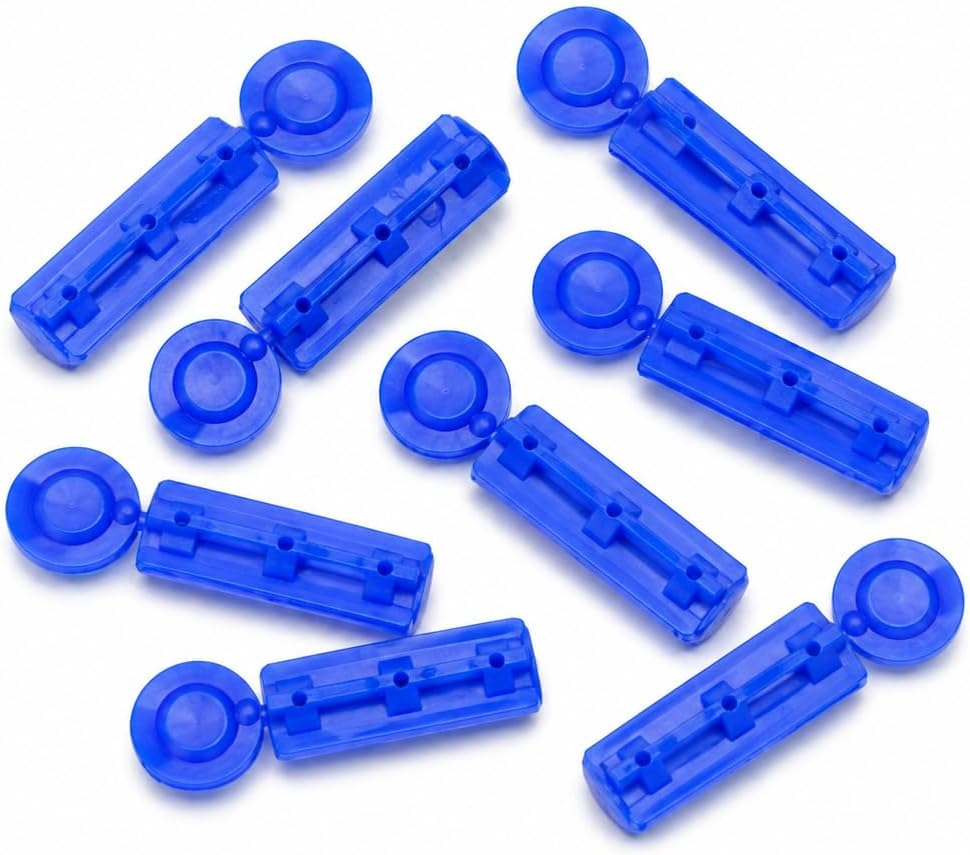 Single-Use Disposable Sterile Finger Pricking 28G Lancet 50 PCS