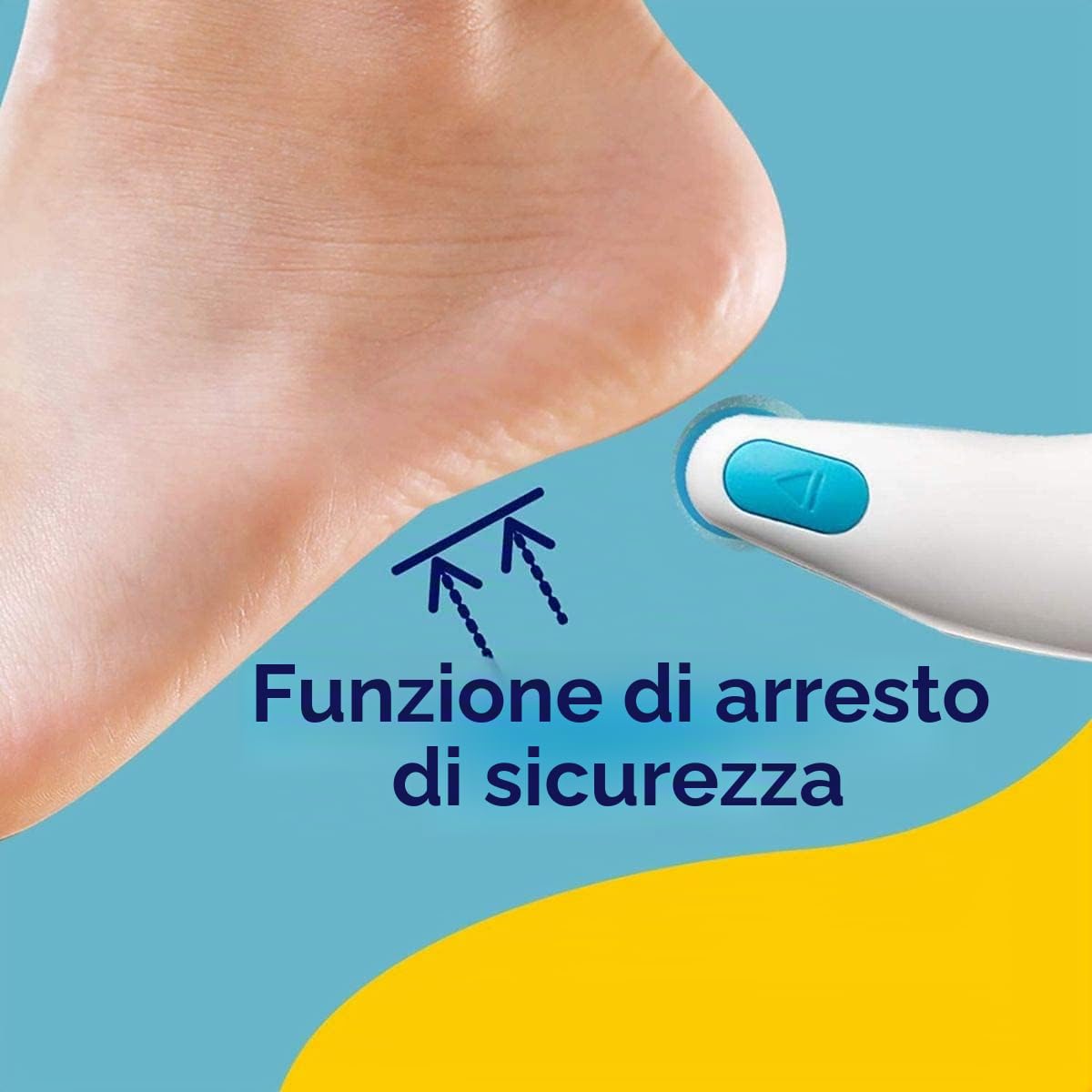 Scholl Velvet Smooth Cristalli di diamante Set di cura del tallone