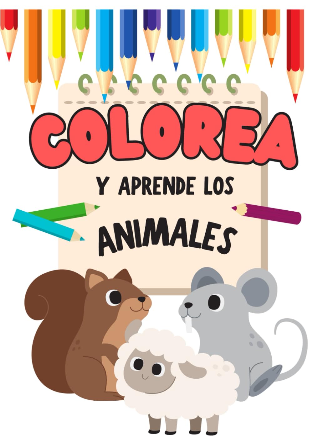 Colorea y aprende los animales