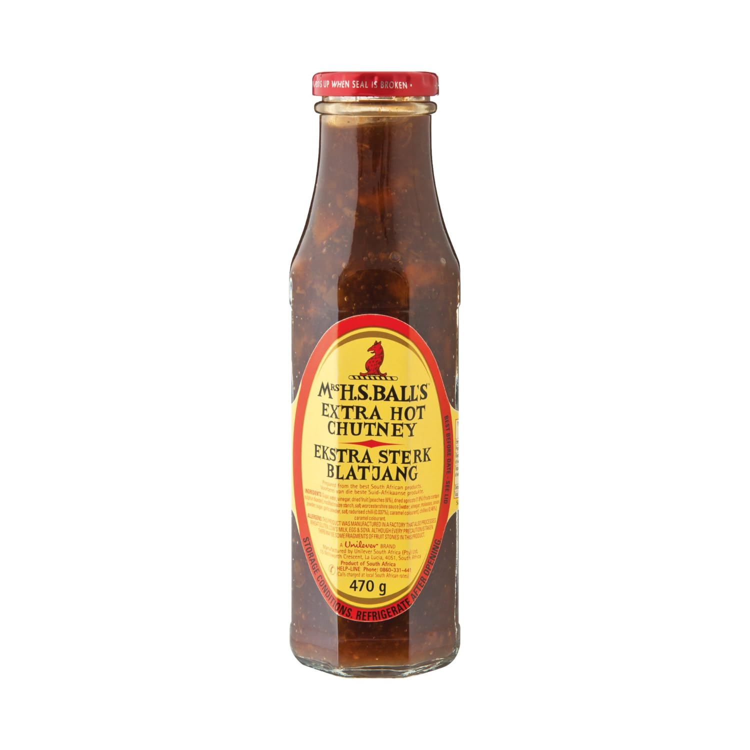 Mrs Balls Chutney Extra Hot 470g