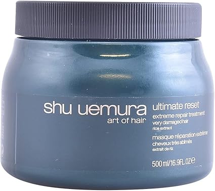 Mascarilla Ultimate Reset Shu Uemura para Cuidado Capilar y del Cuero Cabelludo 500 ml