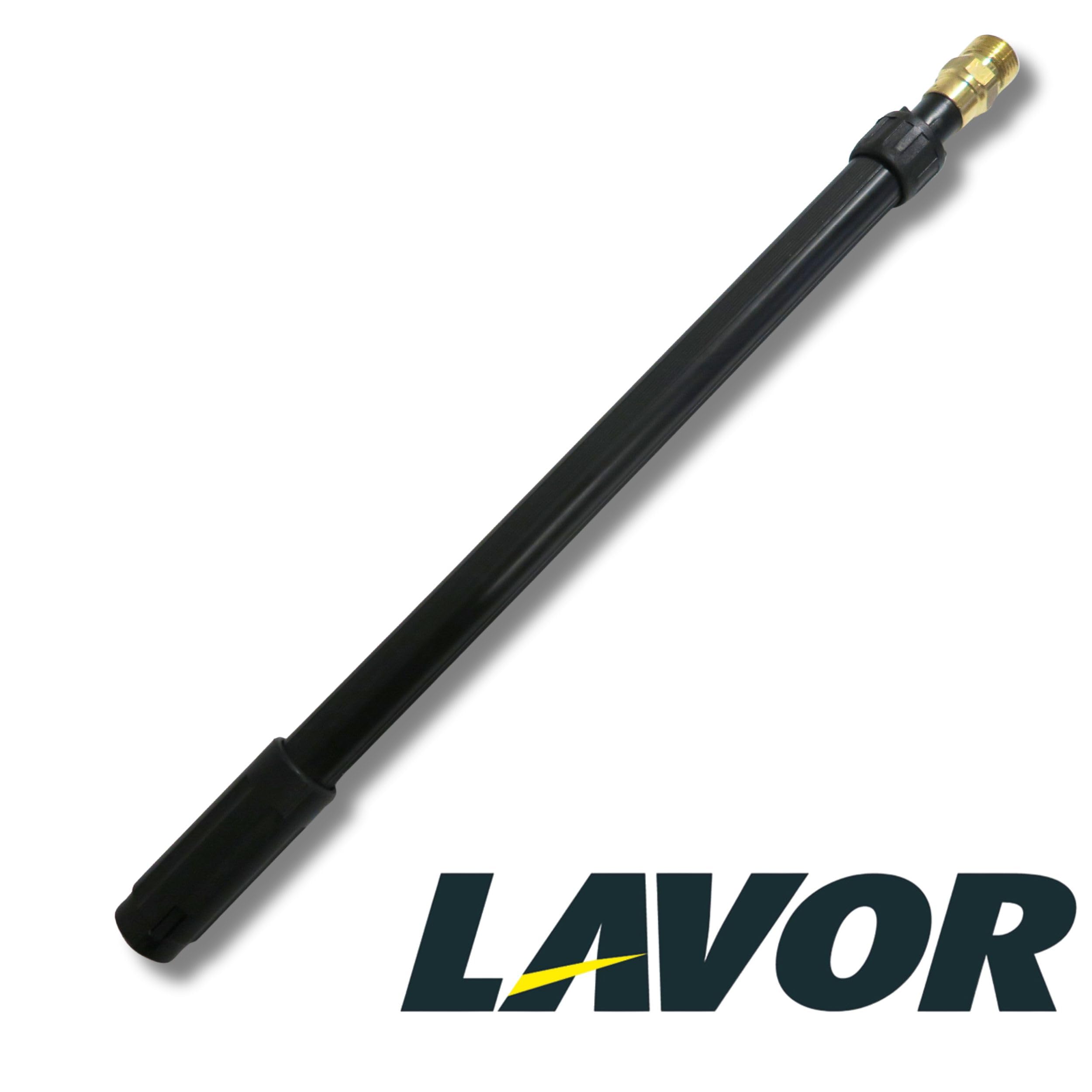 Pistole für Hochdruckreiniger Lavor S'10Y mit Messing-Mechanismus, Rotox-Lanze und Adapter 1/4 Zoll – Professionelles Kit (Pistole S'10Y + Rotox-Lanze + Adapter 1/4 Zoll)